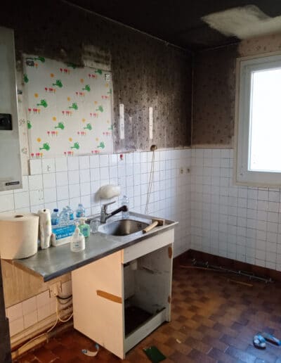 Appartement incendie Paris 12 Avant travaux 3