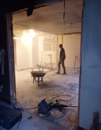 Appartement incendie Paris 12 pendant travaux 1