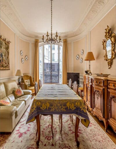 Salon salle à manger avant rénovation