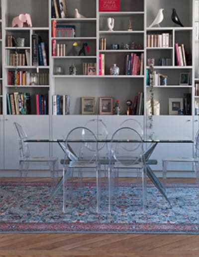 Salle à manger après rénovation