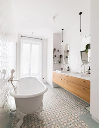 Salle de bainchambre 1 après rénovation