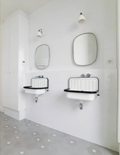 SAlle de bain enfants après rénovation